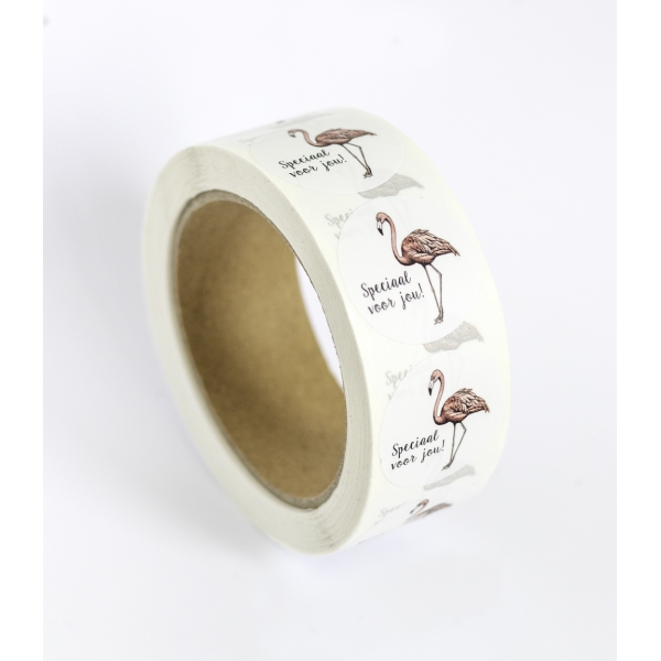 Stickers Flamingo op rol Stickers Flamingo op rol
